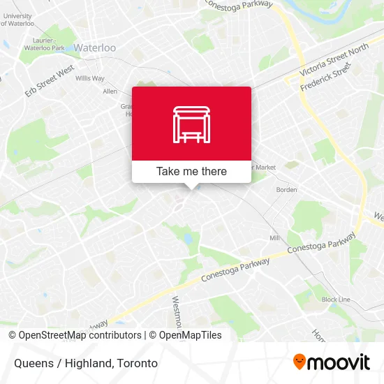 Queens / Highland map