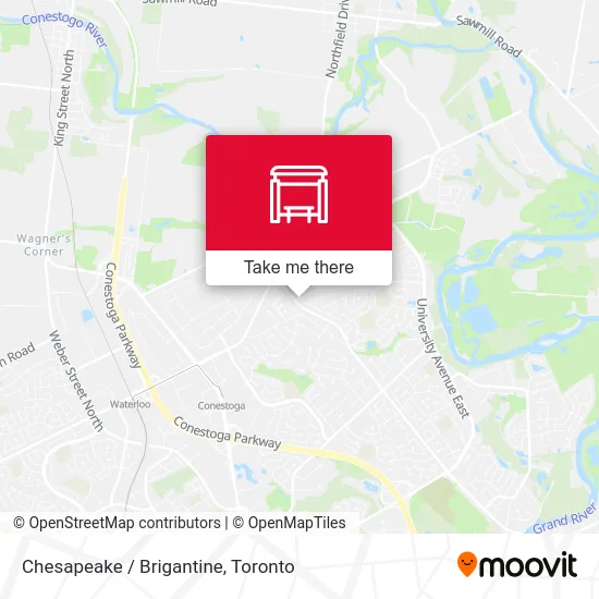 Chesapeake / Brigantine map