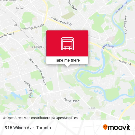 915 Wilson Ave. map