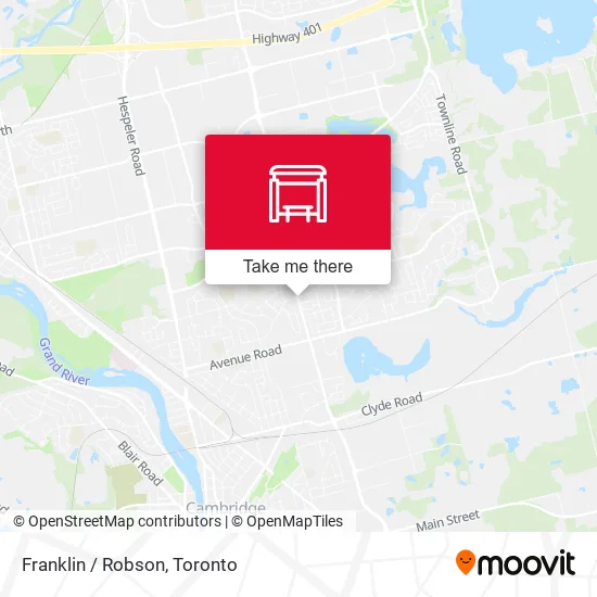 Franklin / Robson map