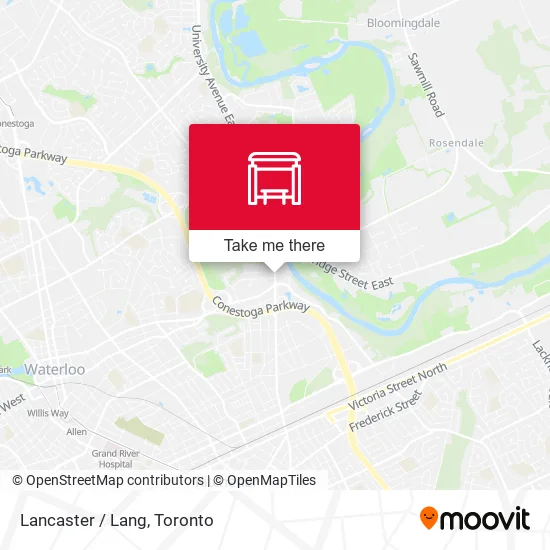 Lancaster / Lang map