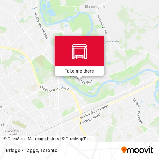 Bridge / Tagge map