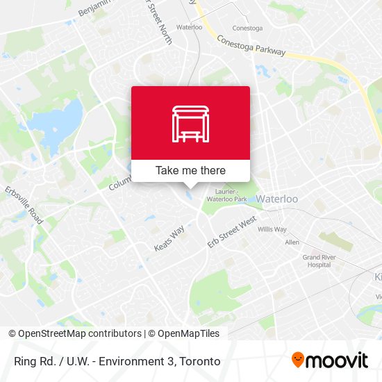 Ring Rd. / U.W. - Environment 3 map