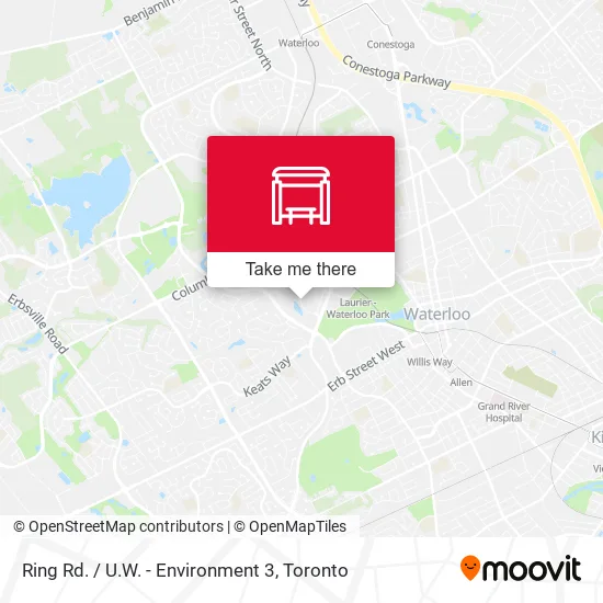 Ring Rd. / U.W. - Environment 3 map