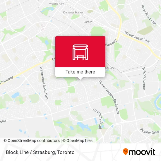 Block Line / Strasburg map