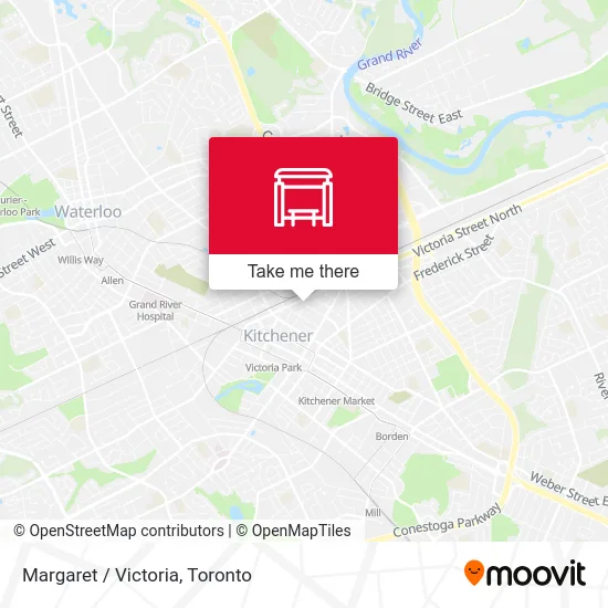 Margaret / Victoria map