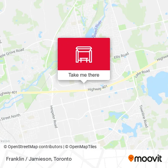 Franklin / Jamieson map