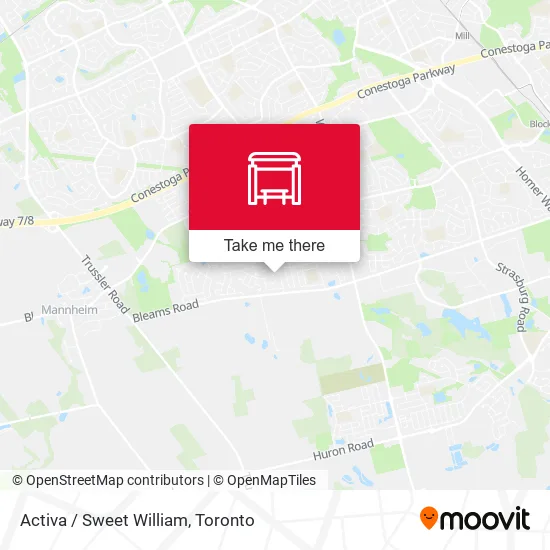 Activa / Sweet William map