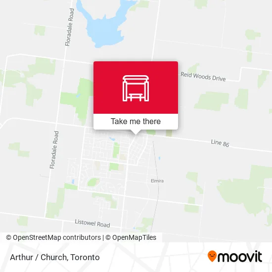 Arthur / Church map