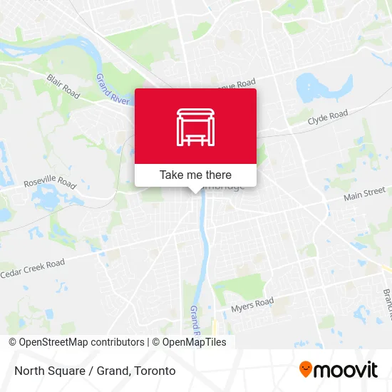 North Square / Grand map