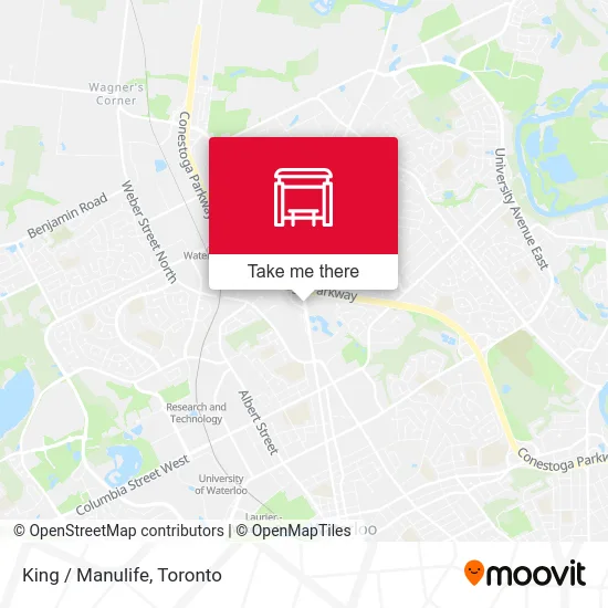 King / Manulife map