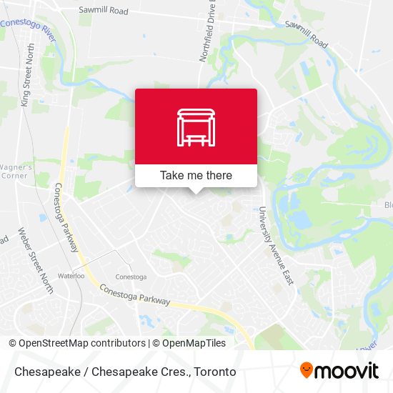 Chesapeake / Chesapeake Cres. map