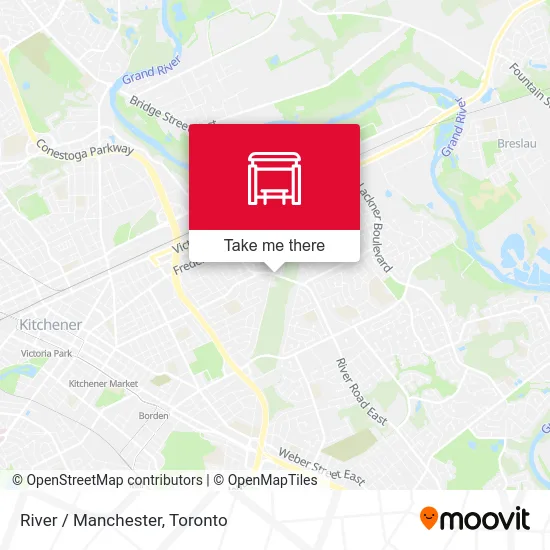 River / Manchester map