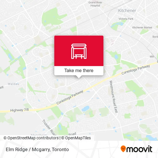 Elm Ridge / Mcgarry map