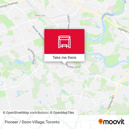 Pioneer / Doon Village plan