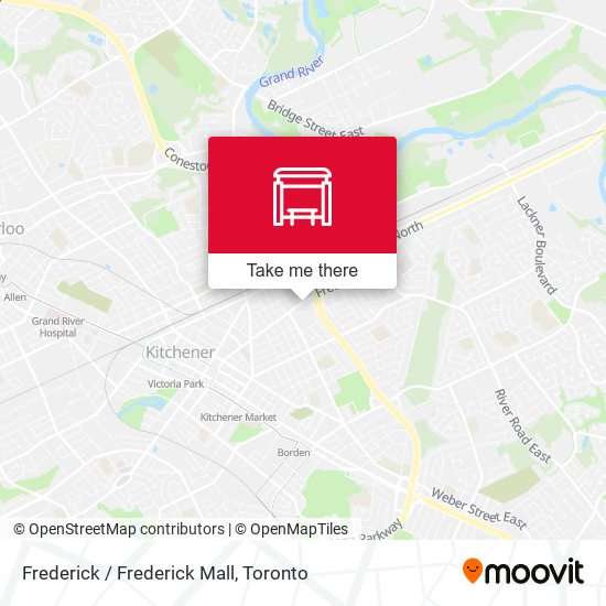 Frederick / Frederick Mall map