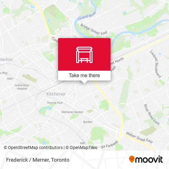 Frederick / Merner map