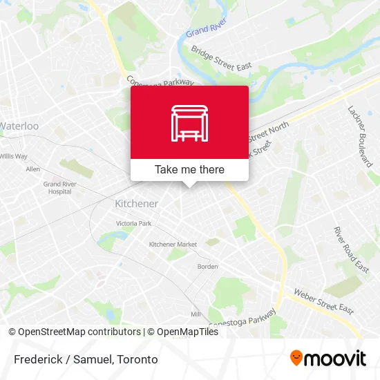 Frederick / Samuel map