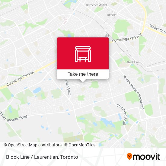 Block Line / Laurentian map