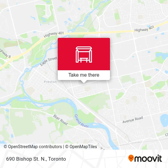 690 Bishop St. N. map