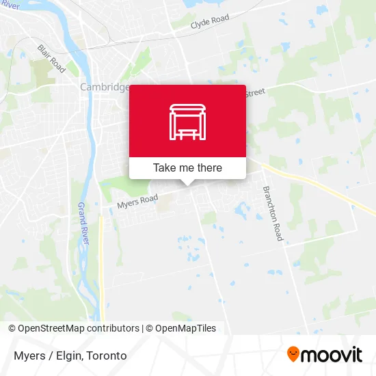 Myers / Elgin map