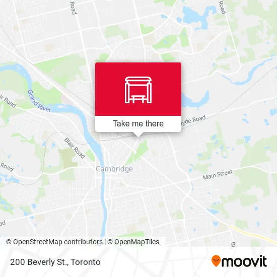 200 Beverly St. map
