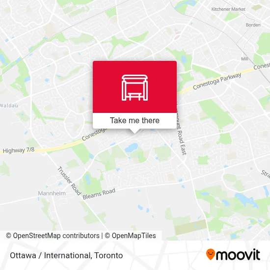 Ottawa / International map