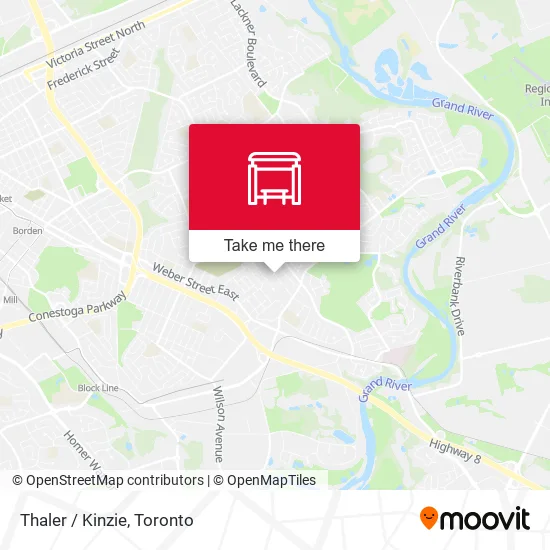 Thaler / Kinzie map