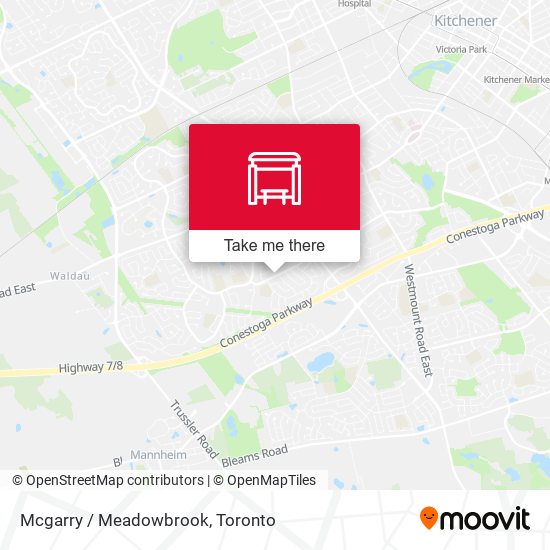 Mcgarry / Meadowbrook map