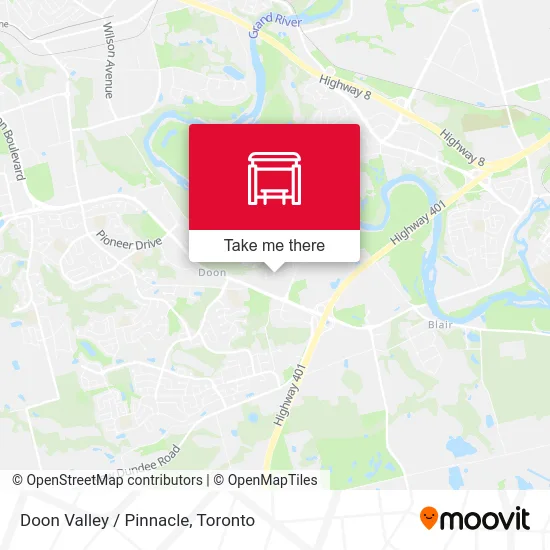Doon Valley / Pinnacle map