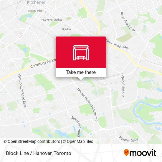 Block Line / Hanover map