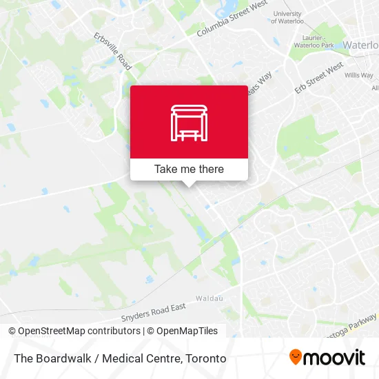 The Boardwalk / Medical Centre map