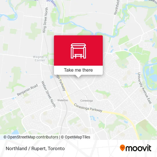 Northland / Rupert map