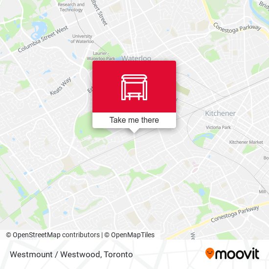 Westmount / Westwood map