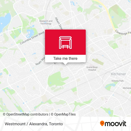 Westmount / Alexandra map