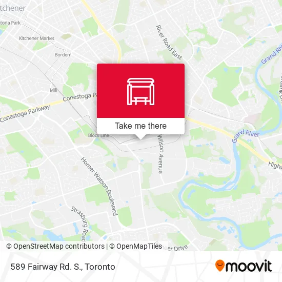 589 Fairway Rd. S. map