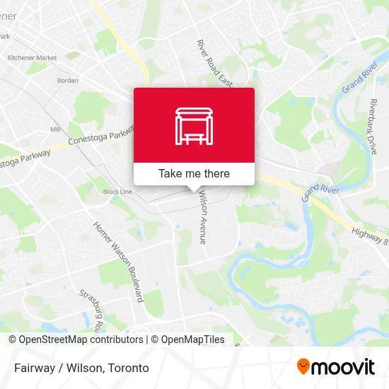 Fairway / Wilson map