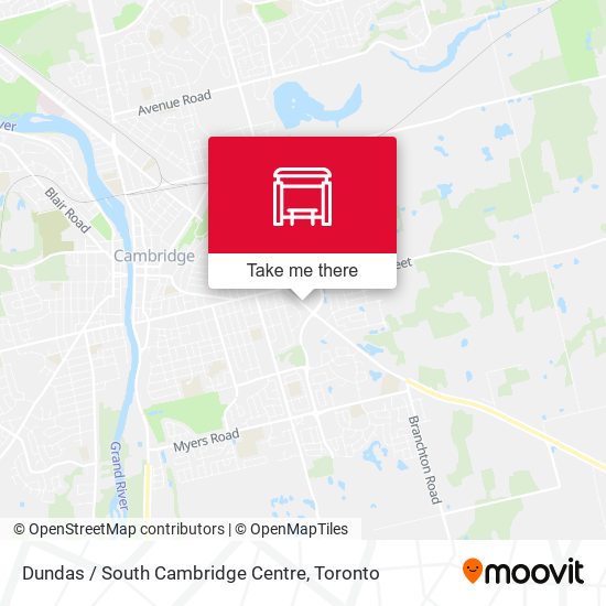 Dundas / South Cambridge Centre plan
