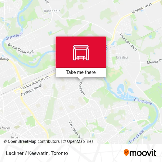 Lackner / Keewatin map