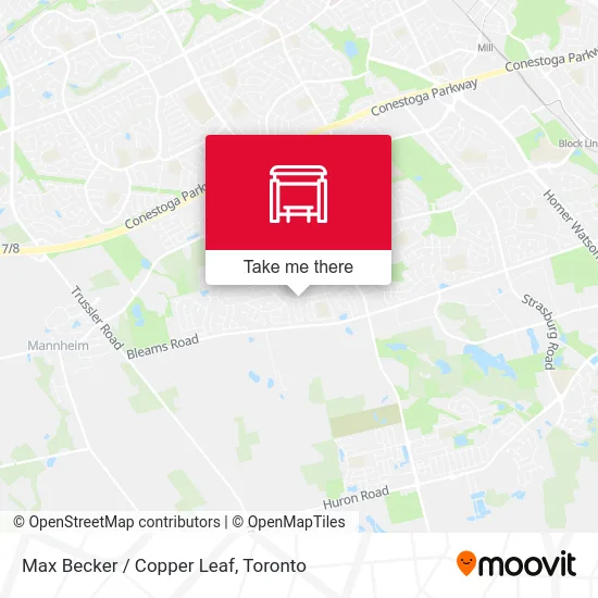 Max Becker / Copper Leaf map