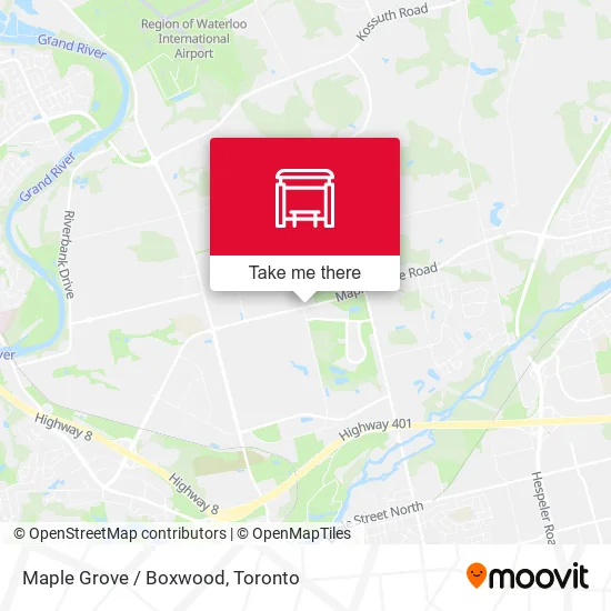 Maple Grove / Boxwood map
