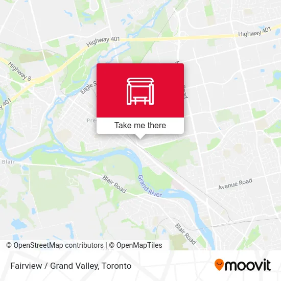 Fairview / Grand Valley map