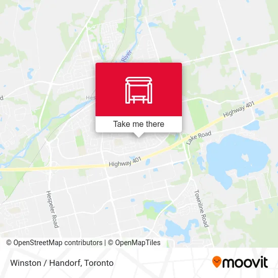 Winston / Handorf map