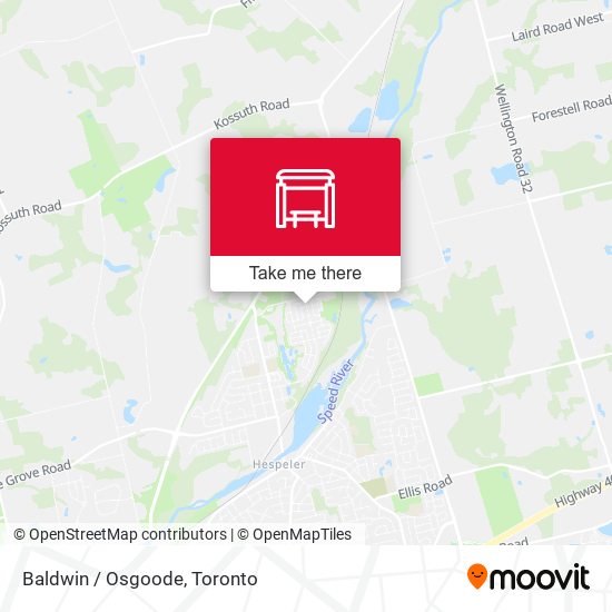 Baldwin / Osgoode map