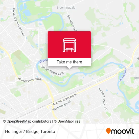 Hollinger / Bridge map