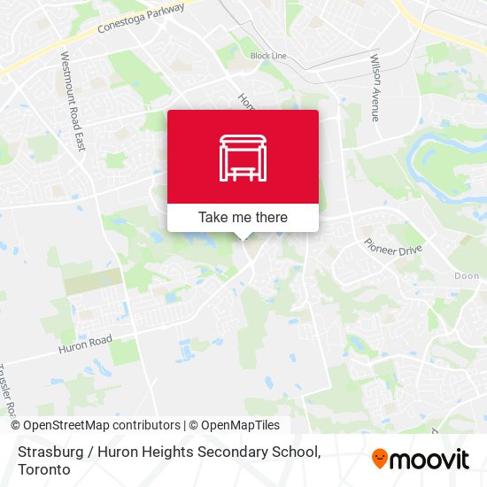 Strasburg / Huron Heights Secondary School plan