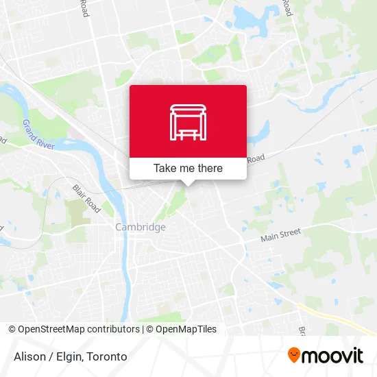 Alison / Elgin map