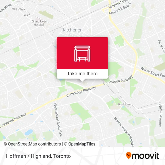 Hoffman / Highland map