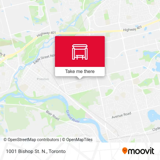 1001 Bishop St. N. map