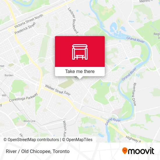 River / Old Chicopee map